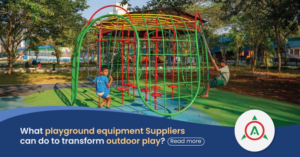 How Playground Equipment Suppliers transform Outdoor play?